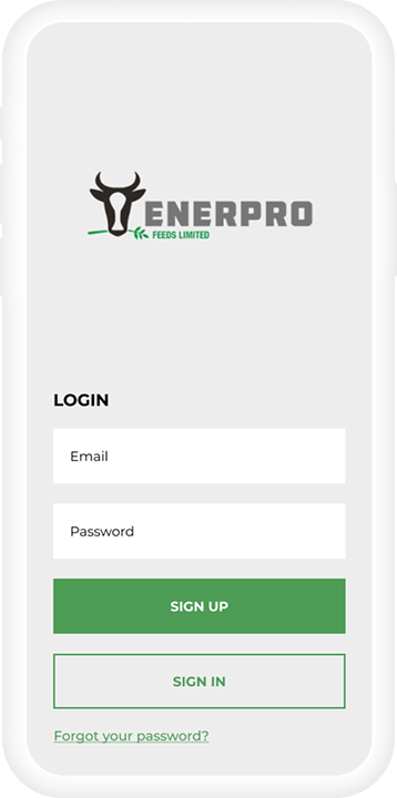 Enerpro phone app